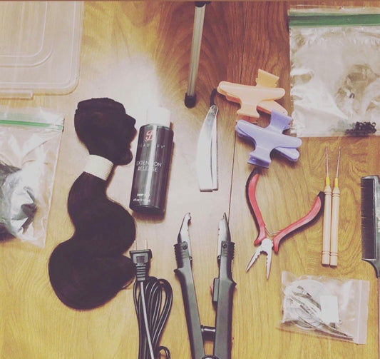 Hair extension package